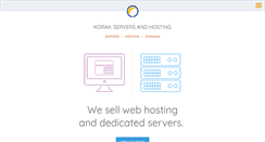 Desktop Screenshot of korax.net