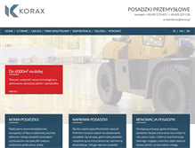 Tablet Screenshot of korax.pl